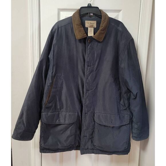 L.L. Bean Mens Parka Quilt Jacket L - Picture 1 of 12